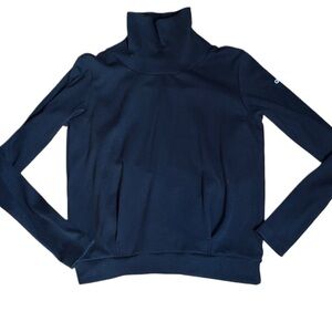 ALO Yoga Black Turtleneck Sweatshirt